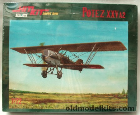 Hit Kit 1/72 Potez XXV A2 with decals for 10 Aircraft plastic model kit